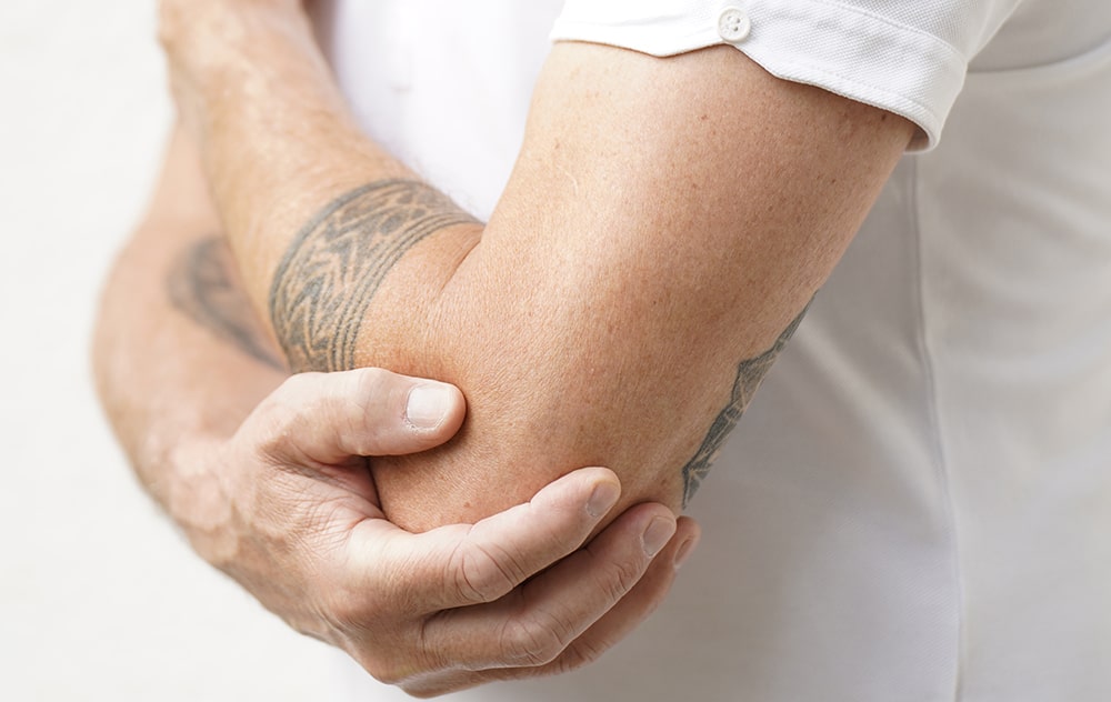 Ellbogensteife Stiff Elbow