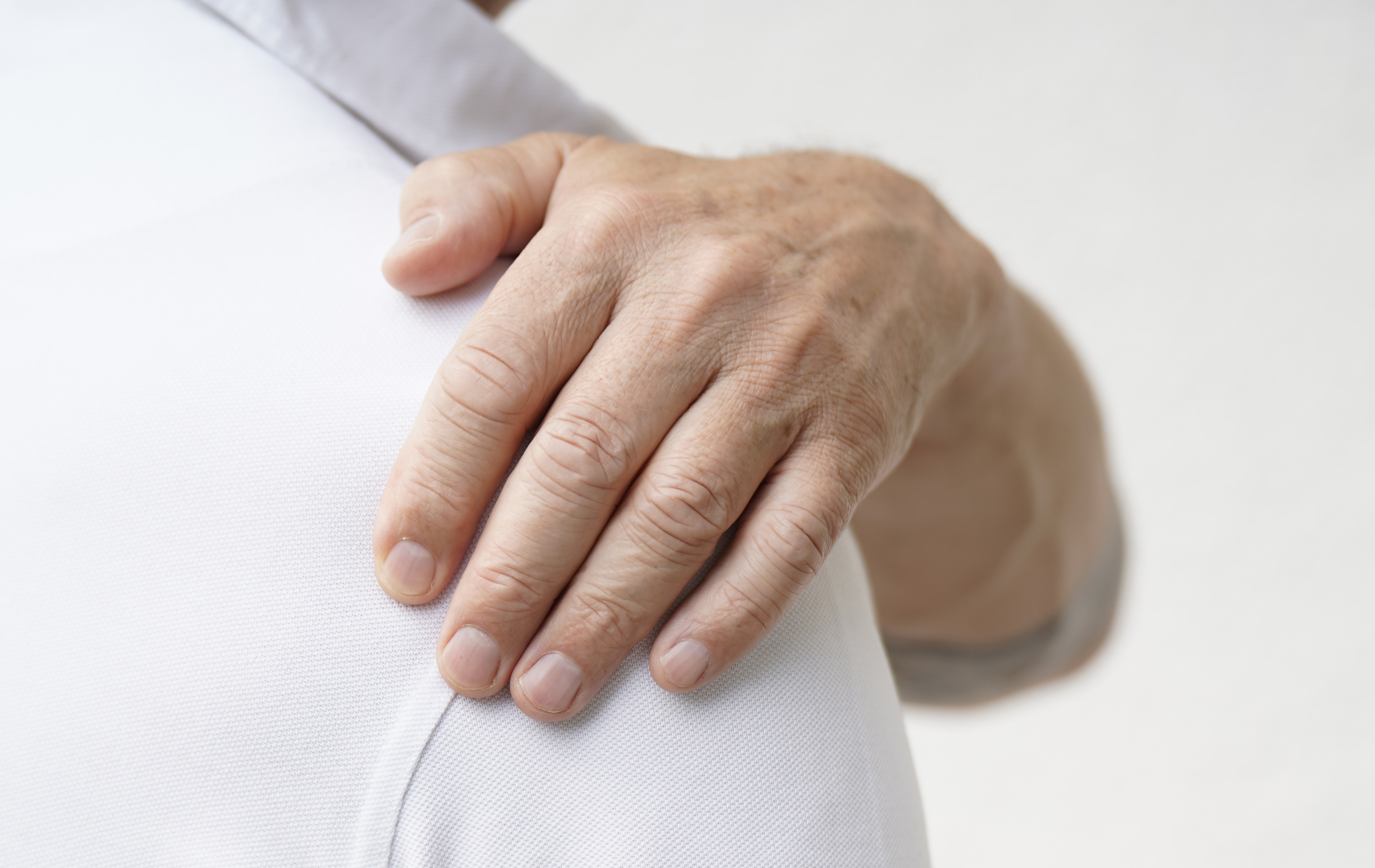 Schultersteife Illustration